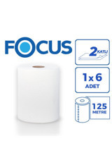 Focus Jumbo 2 Katlı 6'lı Rulo Kağıt Havlu