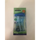 Bambino P6143 Pipetli Kulpsuz 6+ Ay 300 ml Alıştırma Bardağı Mavi