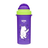 Wee Baby 896 Pipetli Akıtmaz Kulpsuz 6+ Ay 300 ml Alıştırma Bardağı Mor