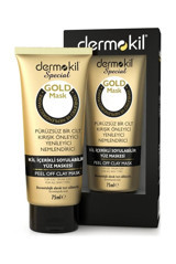 Dermokil Gold Maske Killi Nemlendiricili Soyulabilir Jel Yüz Maskesi 75 ml