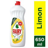 Fairy Orijinal Limon Kokulu Sıvı El Bulaşık Deterjanı 650 ml