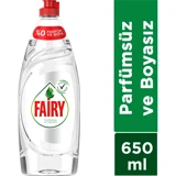 Fairy 0% Boya Sıvı El Bulaşık Deterjanı 650 ml