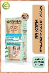 Garnier Karma-Yağlı Ciltler İçin BB Krem Orta Ton