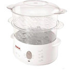 Tefal Aqua Timer Vc1008 550 W Plastik Hazneli Zamanlayıcılı Buharlı Pişirici Beyaz