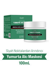 Clasy Care Gözenek Sıkılaştırıcı Ve Siyah Nokta Arındırıcı Yumurta Akı Krem Yüz Maskesi 100 ml