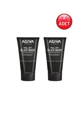 Agiva Siyah Soyulabilir Krem Yüz Maskesi 2x150 ml