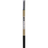 Maybelline New York Brow Ultra Slım Kaş Kalemi-01 Blonde Asansörlü Çift Taraflı Fırçalı İnce Uçlu Kaş Kalemi Kahverengi