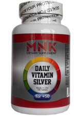 Mnk Daily Vitamin Silver 50 Yaş Yetişkin 100 Adet