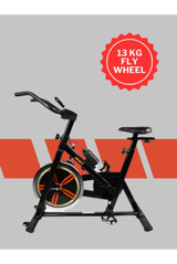 Lofoo Sport Hw3021 9066 120 kg Kapasiteli Manuel Koltuklu Manyetik Dikey Kondisyon Bisikleti Beyaz