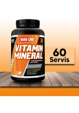 Hardline Vitamin Mineral Yetişkin Mineral 120 Adet