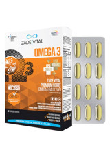 Zadevital Omega 3 Yetişkin Mineral 40 Adet