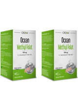 Orzax Ocean Methyl Folat Yetişkin Mineral 2x30 Adet