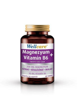 Wellcare Magnezyum Vitamin B6 Yetişkin 60 Adet