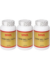 Mnk Oyster Shell Calcium Yetişkin 3x120 Adet