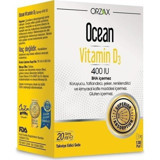 Orzax Vitamin D3 400 Iu Yetişkin 20 ml