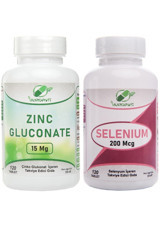 Yurdavit Selenium-Zinc Gluconate Yetişkin Mineral 2x120 Adet