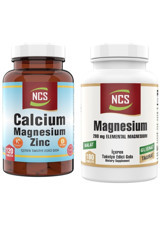 Ncs Calcium Magnesium Zınc Yetişkin Mineral 180 Adet