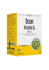Orzax Vitamin D3 1000 Iu Yetişkin 3x20 ml