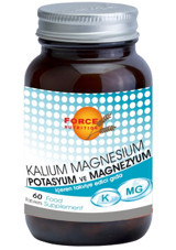 Force Kalium Magnesium Yetişkin Mineral 60 Adet