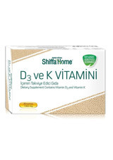 Aksu Vital Shiffa Home D3 Ve K Vitamini Yetişkin 30 Adet