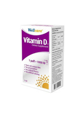 Wellcare Vitamin D3 Yetişkin Mineral 5 ml