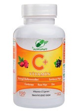 Yurdavit C + Vitamin Karamürverli Kuşburnulu Yetişkin 100 Adet