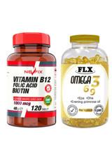 Nevfix Vitamin B12 Yetişkin 120 Adet