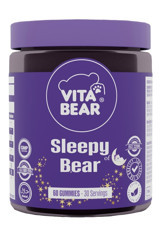 Vita Bear Sleepy Bear Ahududulu Yetişkin Mineral 60 Adet