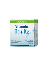 Voonka Vitamin D3+K2 Yetişkin 25 ml
