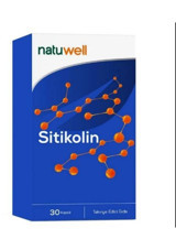 Natuwell Sitikolin Yetişkin Mineral 30 Adet