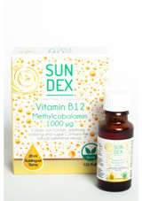 Sundex Vitamin B12 Çocuk Yetişkin 20 ml