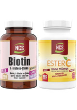 Ncs Biotin Yetişkin 180 Adet + Ester C Vitamini 180 Tablet