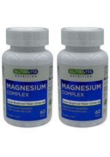 Nutrivita Nutrition Magnesium Complex Yetişkin 2x60 Adet