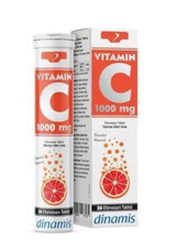 Dinamis Vitamin C Portakal Yetişkin 20 Adet