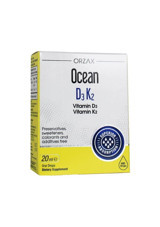 Ocean D3K2 Zeytinyağı Yetişkin Mineral 20 ml