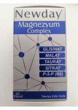 Newday Magnezyum Complex Yetişkin Mineral 60 Adet