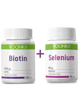 Voonka Biotin-Voonka Selenium Yetişkin Mineral 92+102 Adet
