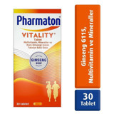 Pharmaton Ginseng G115 Multivitamin Yetişkin Mineral 30 Adet