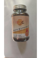 Force Nutrition Vitamin E-Vitamin C Portakal Yetişkin 90 Adet