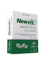 Newvit Vitamin D3K2 Yetişkin 30 ml