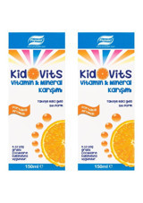 Phytodef Kidovits Portakal Çocuk Vitamin Mineral 2x150 ml