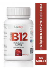 Leeroy Vitamin B12 Yetişkin 120 Adet