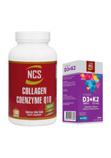 Ncs Selenium Çinko Kollajen Yetişkin 180 Adet + Ncs Vitamin D3 K2 Damla
