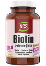 Ncs Biotin Yetişkin 180 Adet