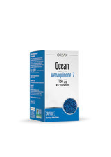 Ocean Menaquinone-7 Bitkisel Çocuk Yetişkin Mineral 30 Adet