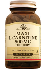 Solgar Maxi Aromasız L-Karnitin 30 Tablet