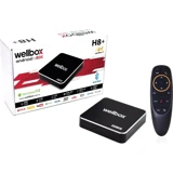 Wellbox H8+ 64 GB Kapasiteli 4 GB Ram Wifi 4K Android TV Box