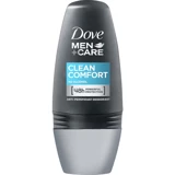 Dove Men Clean Comfort Pudrasız Ter Önleyici Antiperspirant Roll-On Erkek 50 ml
