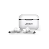 Lenovo LP1 TWS Su Geçirmez Tek Mikrofonlu Bluetooth 5.0 Silikonsuz Gürültü Önleyici Kablosuz Kulak İçi Bluetooth Kulaklık Beyaz