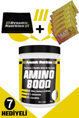 Dynamic Nutrition Amino 8000 Aromasız Kompleks Aminoasit 300 Tablet + Havlu + Multi C 6 Adet